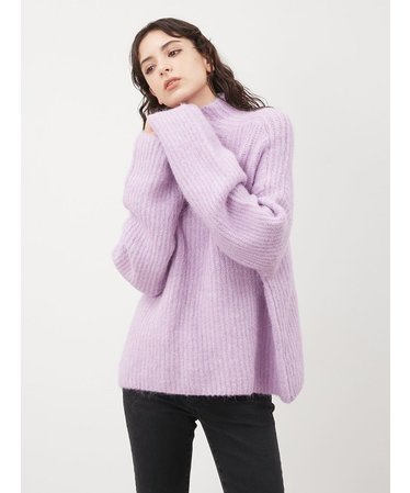 レディースのニット・セーター（パープル/紫色）通販 | &mall（アンド