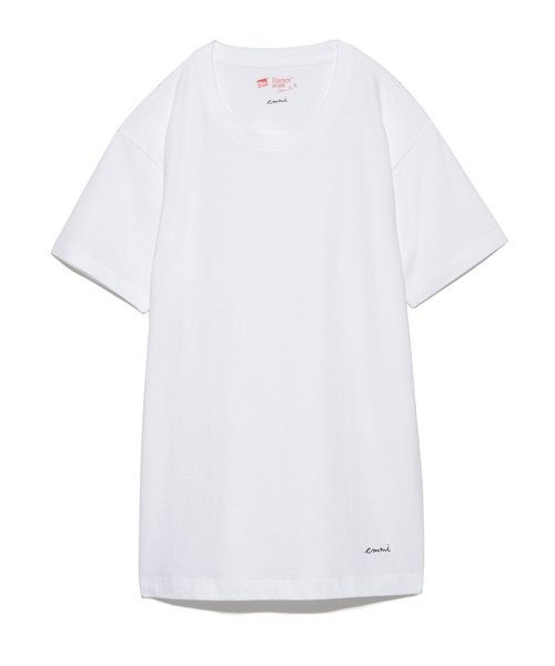 【Hanes】2P JAPAN FIT クルーネックTシャツ/emmi