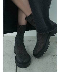 【emmi atelier】ecoニットブーツ