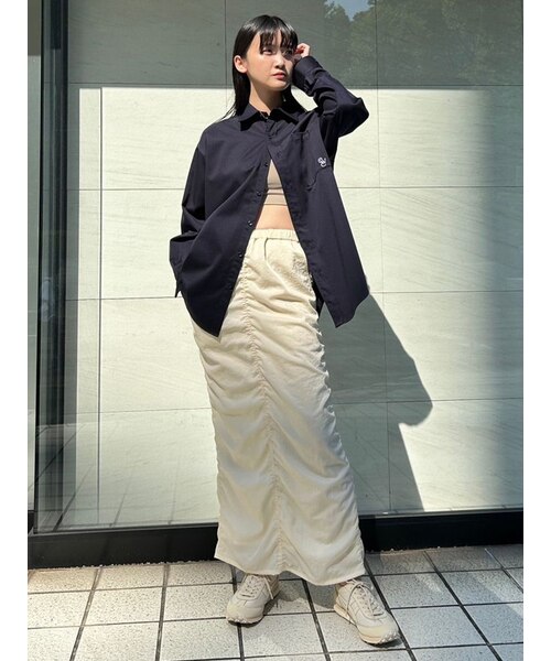 emmi atelier】ナイロンストレートシルエットスカート | emmi（エミ 