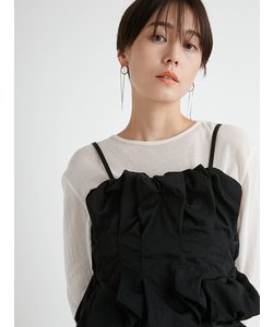 【emmi atelier】ナイロンビスチェ