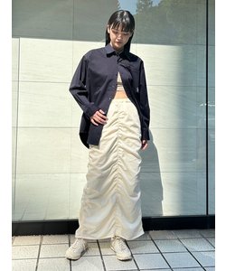 【emmi atelier】ewcルーズシルエットシャツ