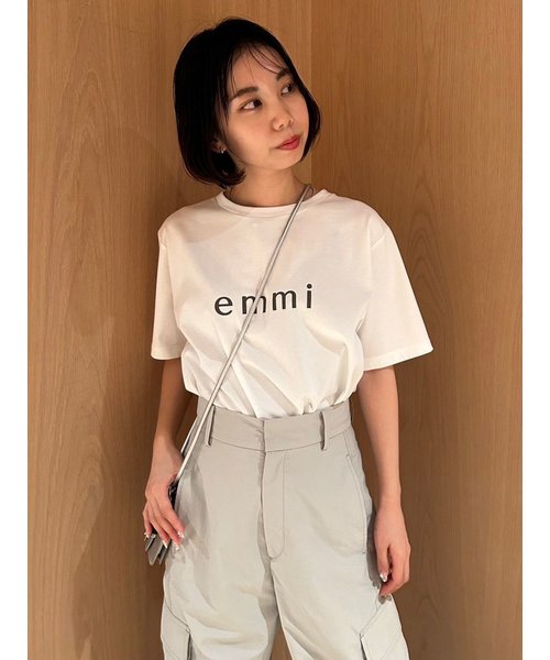 【ONLINE限定】eco emmiロゴバックシャンTシャツ