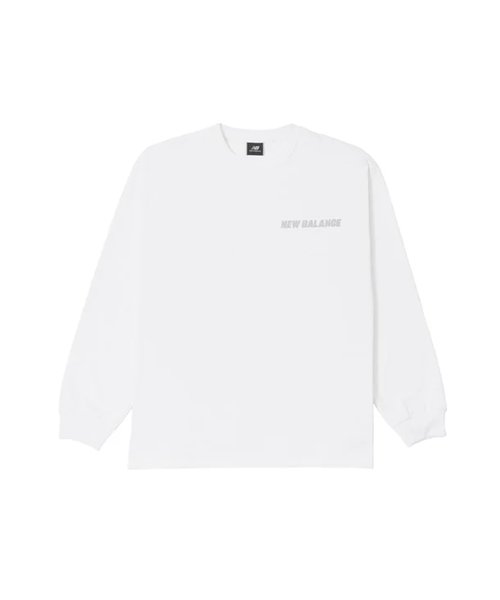 【New Balance】MET24 Reflection NB Logo Long Sleeve Tee