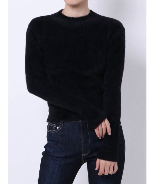 冬のモテアイテムシャギーニットのトレンドコーデ - u0026mall