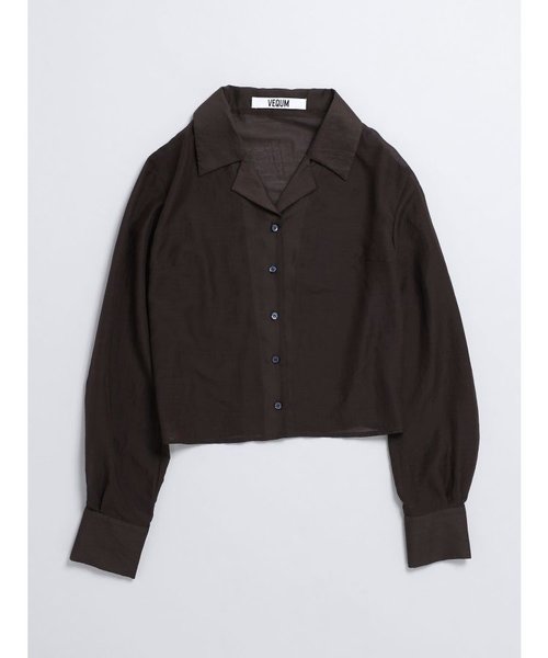 VEQUM】SHEER COMPACT SHIRT | EMODA（エモダ）の通販 - &mall