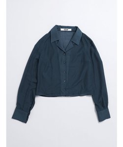 【VEQUM】SHEER COMPACT SHIRT