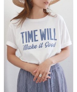 TIME WILLプリントTee