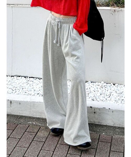 スウェットタックパンツ | Ungrid（アングリッド）の通販 - &mall 