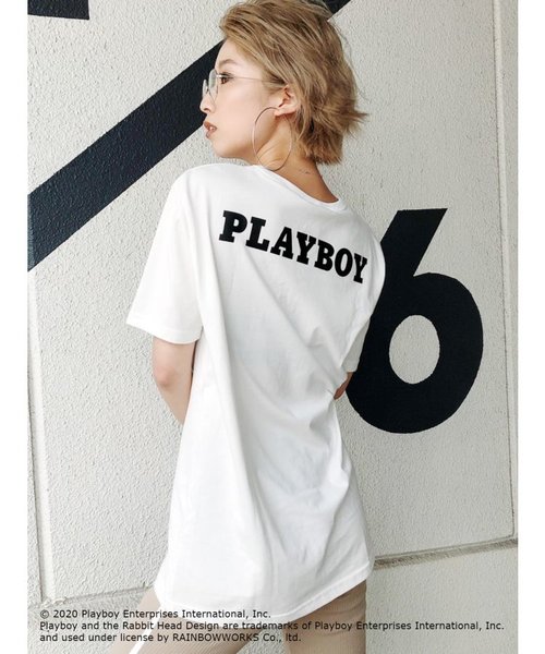 PLAYBOY BunnyGirlポケットTシャツ