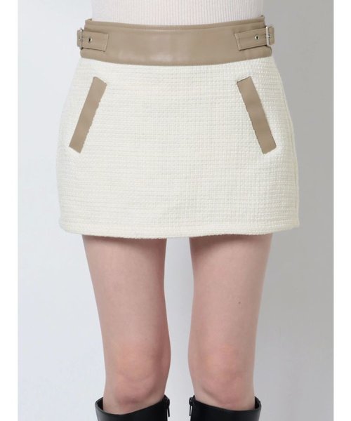 セットアップ着用可】Spring Tweed スカートライクショートパンツ | GYDA（ジェイダ）の通販 - mall