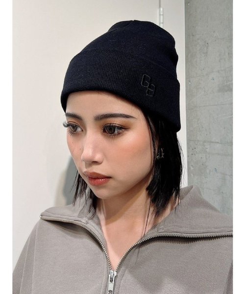 GG embroidery KNIT CAP