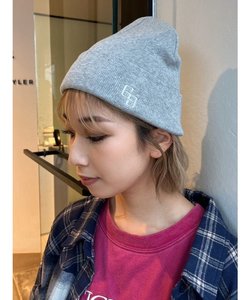 GG embroidery KNIT CAP