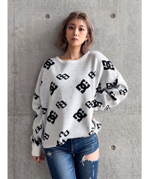 GYDA×DC JQ CREWニットTOPS | GYDA（ジェイダ）の通販 - &mall