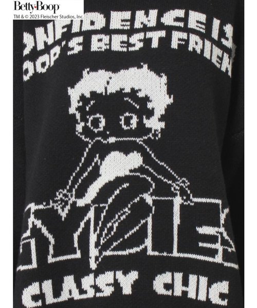 BETTY BOOP（TM) GYDIESジャカードニットTOPS | GYDA（ジェイダ）の