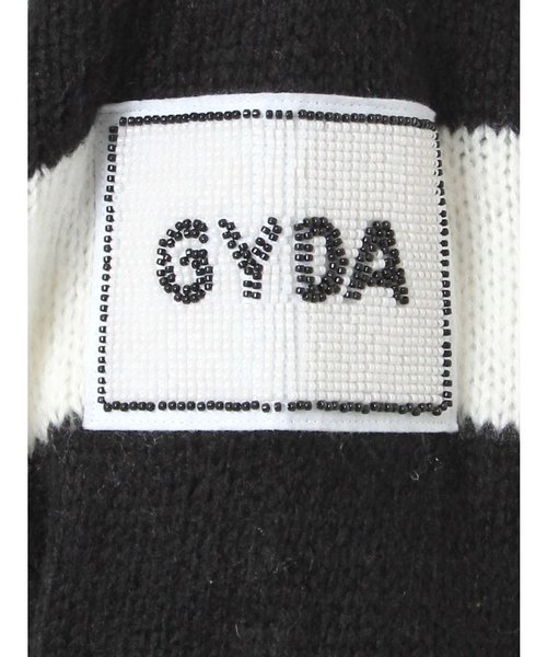 GYDA BEADS ボーダーLOOSEニット TOPS | GYDA（ジェイダ）の通販 - &mall