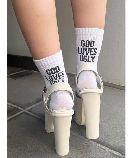 GOD LOVES UGLYソックス