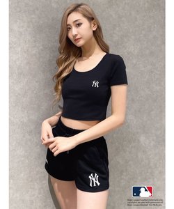 GYDA【MLB】ラウンドネックショートTシャツ