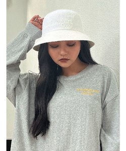 Symmetry GYDA lame embroideryニットバケットHAT