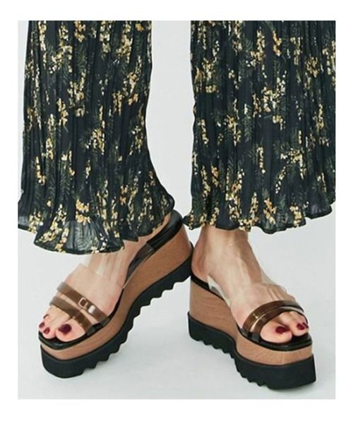 クリアウェッジサンダル Murua ムルーア の通販 Mall