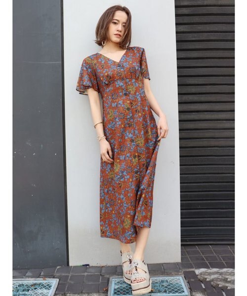 ウォールフラワーワンピース Murua ムルーア の通販 Mall