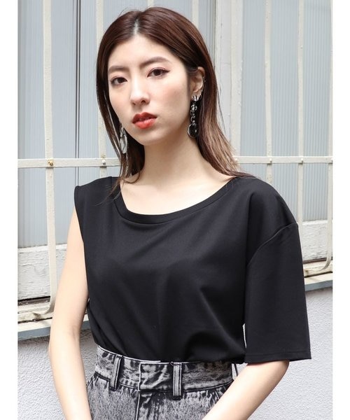 アシメスリーブtシャツ Murua ムルーア の通販 Mall