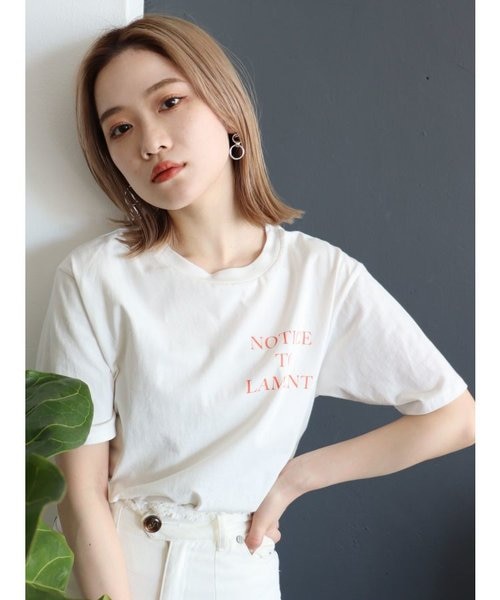 Not Ice Tシャツ Murua ムルーア の通販 Mall