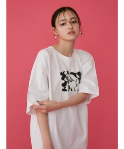 【MURUA/Hiroki Nishiyama】MONOTONE GIRL Tシャツ