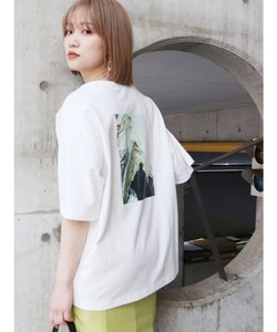 【MURUA/arai midori】バックプリントTシャツ