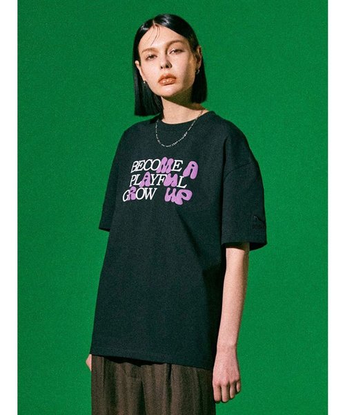 【MURUA/PUMA】ハイドメッセージTシャツ