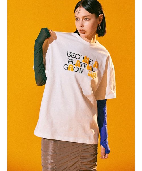 【MURUA/PUMA】ハイドメッセージTシャツ