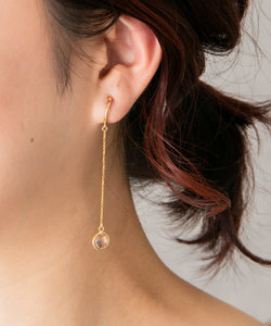 Favorible　Vidro long earrings