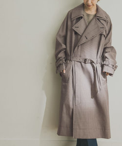 SEEALL　DOUBLE COLLAR TRENCH