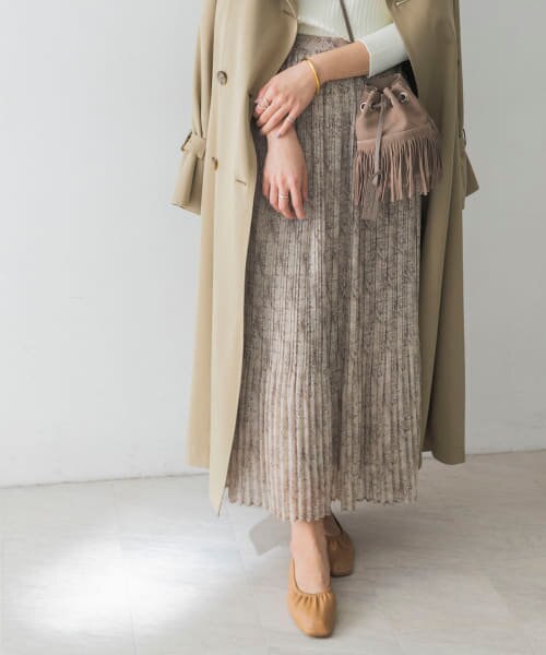 Web限定 フェードペイズリープリーツスカート Urban Research アーバンリサーチ の通販 Mall