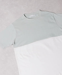『XLサイズあり』オーガニックコットンバイカラーTシャツ