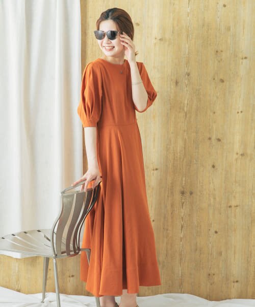 Web限定 パフスリーブウエスト切替ワンピース Urban Research アーバンリサーチ の通販 Mall