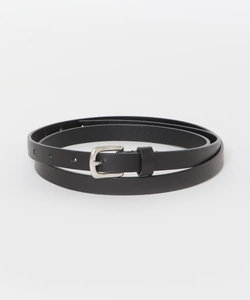 italian leather long belt