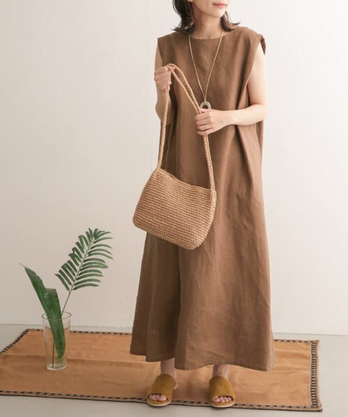 リネンノースリーブワンピース Urban Research アーバンリサーチ の通販 Mall