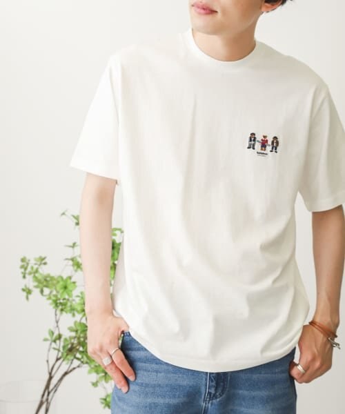 Teddybear Sense Of Place 別注 テディベアシシュウtシャツ B Urban Research アーバンリサーチ の通販 Mall