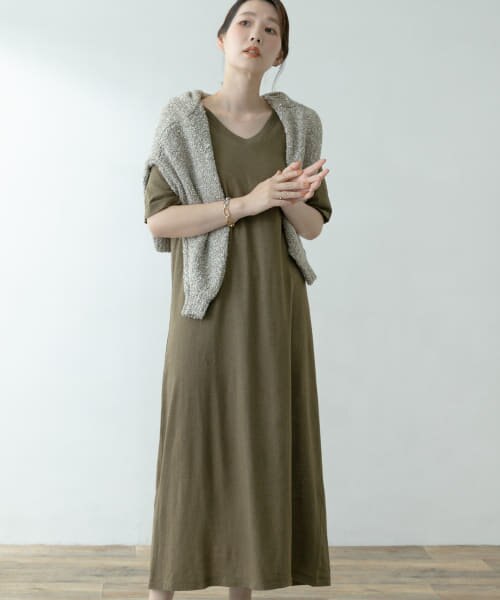 F By Rosso ドロストギャザーワンピース Urban Research アーバンリサーチ の通販 Mall