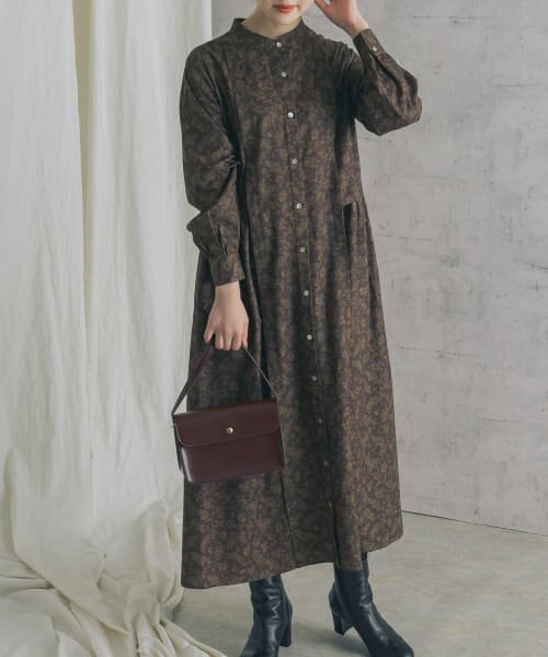 フラワーミックスペイズリーワンピース Urban Research アーバンリサーチ の通販 Mall