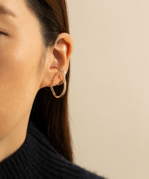 SMELLY so' double circle earcuff slv | URBAN RESEARCH（アーバン