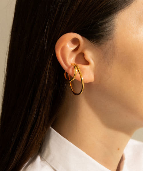 SMELLY so' double circle earcuff gld | URBAN RESEARCH（アーバン