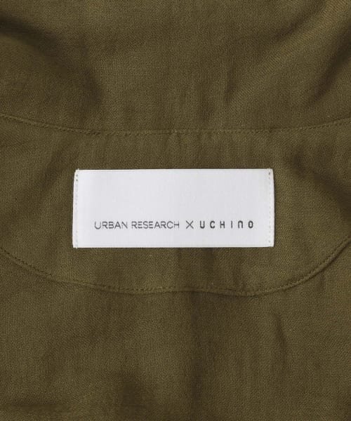 URBAN RESEARCH×UCHINO ソフトタッチガーゼパジャマトップス S | URBAN