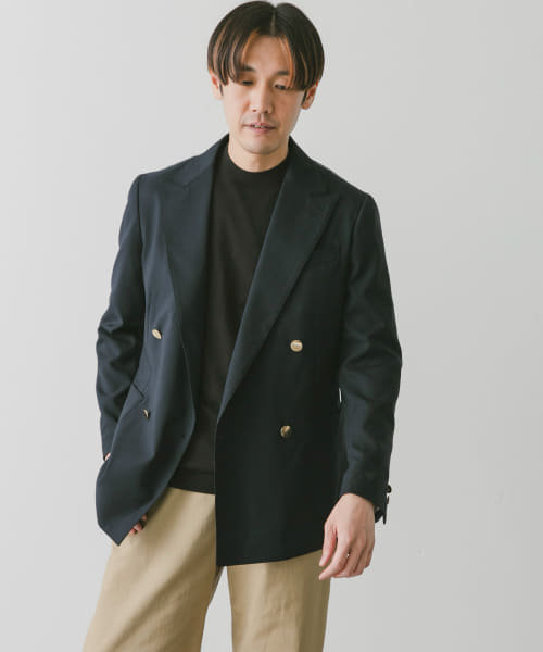 LIFE STYLE TAILOR　メタルボタンWブレザー