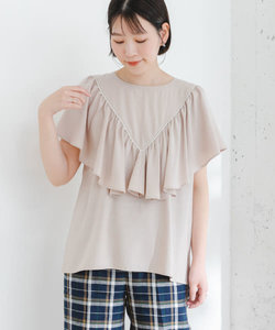 ELY　RUFFLE FRILL BLOUSE