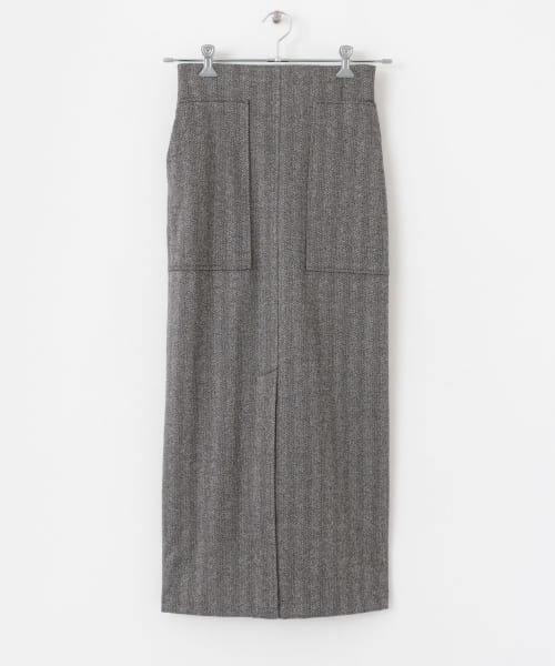 TALLサイズ/WEB限定』ジャージメルトンアウトポケットスカート | URBAN