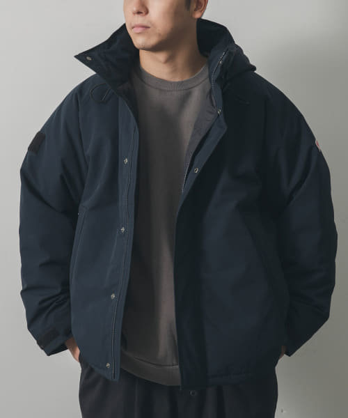 DANTON　DOWN ARMY HOODED JACKET