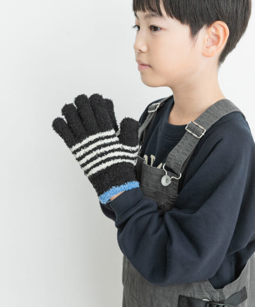 マシュマロボーダー手袋(KIDS)