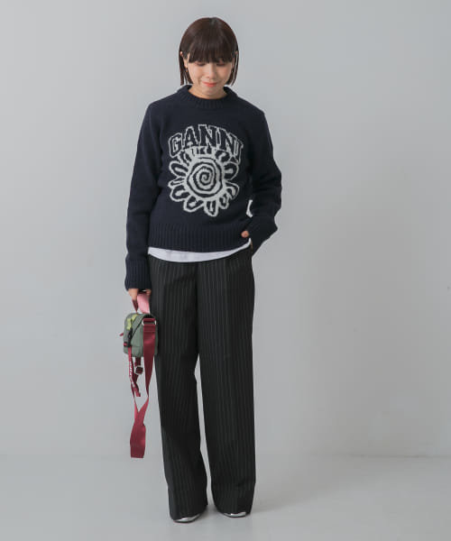 GANNI Graphic O-neck Pullover | URBAN RESEARCH（アーバンリサーチ